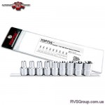 Набор головок TORX на планке TOPTUL 1/2" E10-E24 9ед. GAAG0901