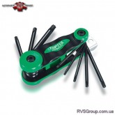 Набор шестигранников складной TOPTUL TORX: T9-T40 AIFB0801