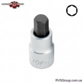 Головка с насадкой HEX TOPTUL 22мм L79мм 3/4