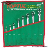 Набор накидных ключей TOPTUL 6-22мм (угол 45°) 8ед. GPAH0804