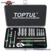 Набор инструмента дюймового TOPTUL 1/4