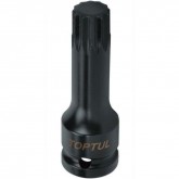 Головка ударная TOPTUL SPLINE М16 L77мм 1/2