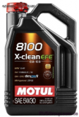 олива моторна Motul 8100 X-Clean EFE 5W-30, 5л.