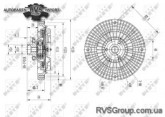 Муфта вентилятора Audi A6/VW Passat 1.9TDI 96-