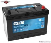Автомобільний акумулятор EXIDE 6СТ-95 АзЕ Start-Stop