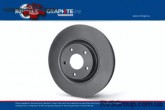 Диск гальмівний (передній) Audi Q7 06-15/Porsche Cayenne 02-/VW Touareg 02-10(350x34) (L)(з прорезом)