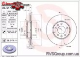 Диск тормозной MAZDA 6 передн., вент. (пр-во BREMBO)