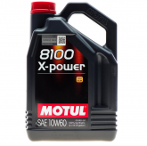 854841 MOTUL Олива 10W60 X-Power 8100 (4L) (106143)