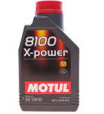 854811 MOTUL Олива 10W60 X-Power 8100 (1л) (106142)