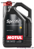Motul SPECIFIC 0720  5W30 5L (ACEA C4 FIAT 9.55535-S4, MERCEDES-BENZ MB 226.51 RN0720)