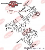 BCGUMA TOYOTA С/блок задньої цапфи (верх) Camry 91-, Lexus