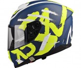 Мотошлем LAZER RAFALE Street Navy Blue Yellow XL