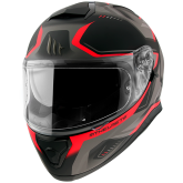 Мотошлем MT THUNDER 3 SV Turbine Matt Fluor Red S