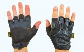 Мотоперчатки Mechanix Mpact 3 Black без пальцев L