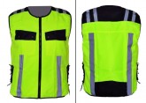 Жилет светоотражающий Leoshi Green LS9014 XXL