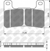 Колодки NIBK Pm204