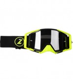 Мотоочки LAZER Goggle Race Style Black Yellow - Mirror Silver Lens