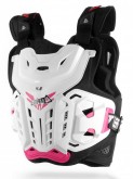 Моточерепаха женская LEATT Chest Protector 4.5 Jacki White Pink