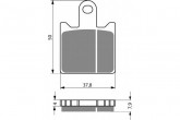 Колодки NIBK Pm243