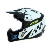 Мотошлем AXXIS WOLF RACON D0 Matt Fluor White M