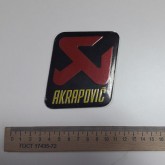 Шильдик Akrapovic Logo