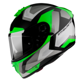 Мотошлем MT BLADE 2 SV Finishline D6 Gloss Fluor Green XS