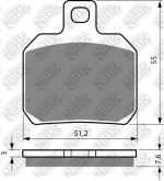 Колодки NIBK Pm152
