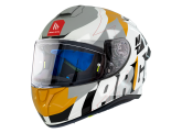 Мотошлем MT TARGO PRO Biger A3 Gloss Pearl Yellow XL