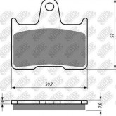 Колодки NIBK Pm135