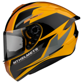 Мотошлем MT TARGO PRO Sound D3 Gloss Yellow L
