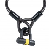 Трос противоугонный Oxford Loop Lock15 Cable Lock+Mini Shackle 15mm x 2.0m