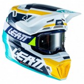 Мотошлем LEATT GPX 7.5 Aqua с очками M