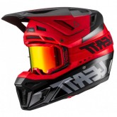 Мотошлем LEATT GPX 8.5 Red с очками M