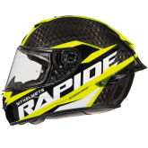 Мотошлем MT RAPIDE Pro Carbon Gloss Fluor Yellow XXL