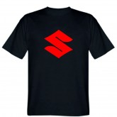Мотофутболка Suzuki Black Red S