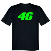 Мотофутболка VR46 Black Green S