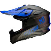 Мотошлем MT FALCON System Matt Blue L