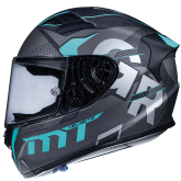 Мотошлем MT KRE Gloss Snake Carbon Gabri 2018 A8 Matt Black L