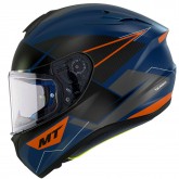 Мотошлем MT TARGO Podium D7 Matt Blue S