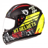 Мотошлем MT THUNDER Kid Sniper Yellow M