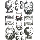 Наклейка лист А3 Pitbull