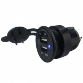 USB 2x2A 12В AA99906