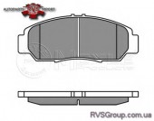 Комплект тормозных колодок, дисковый тормоз