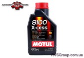 Олива MOTUL 8100 X-CESS GEN2 5W-40 12X1L