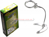 Лампа-лупа настольная