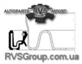 Уплотняющее кольцо, коленчатый вал