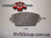 Комплект тормозных колодок, дисковый тормоз