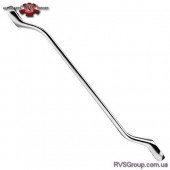 Ключ накидной изогнутый TOPTUL (угол 45°) 13х17мм AAEH1317