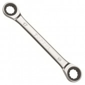 Ключ гаечный накидной с трещоткой TOPTUL 17х19мм AOAG1719