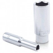 Головка торцевая 23 мм TOPTUL 1/2" длинная BAEE1623